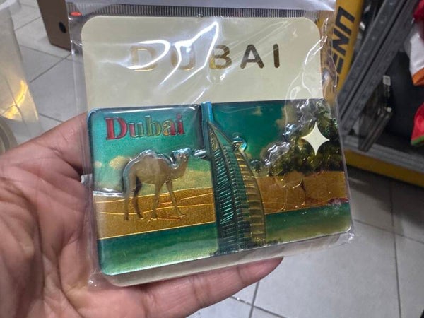 Dubai Glass Coasters - Collectibles