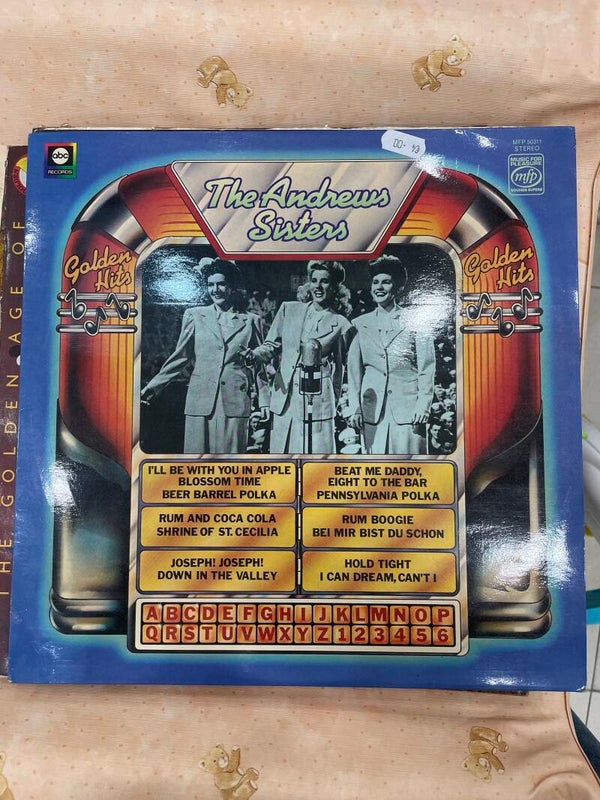 LP Record - Andrew’s Sisters - Music