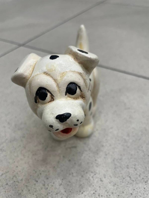 Ceramic Dog Figurine-Decor*