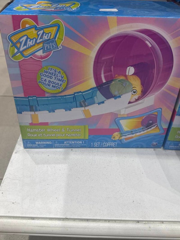Zhu Zhu Pets Hamster Wheel & Tunnel - Toys