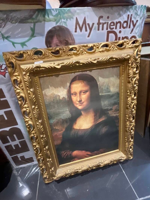 Mona Lisa Painting - frames*
