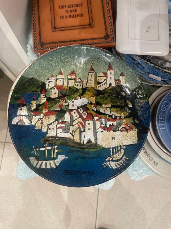 Souvenir plate - Decor