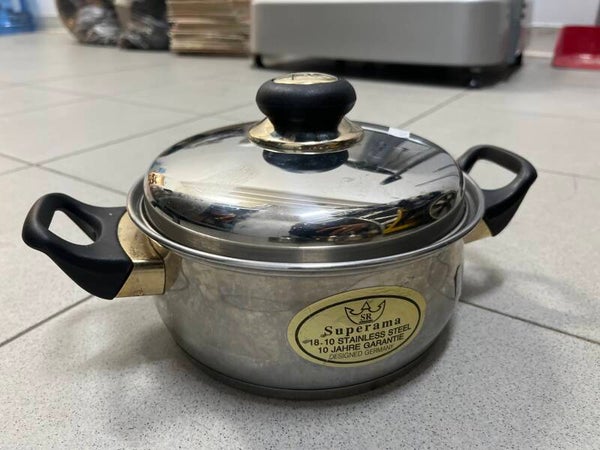 Stainless Steel Cooking Pot - Supplies