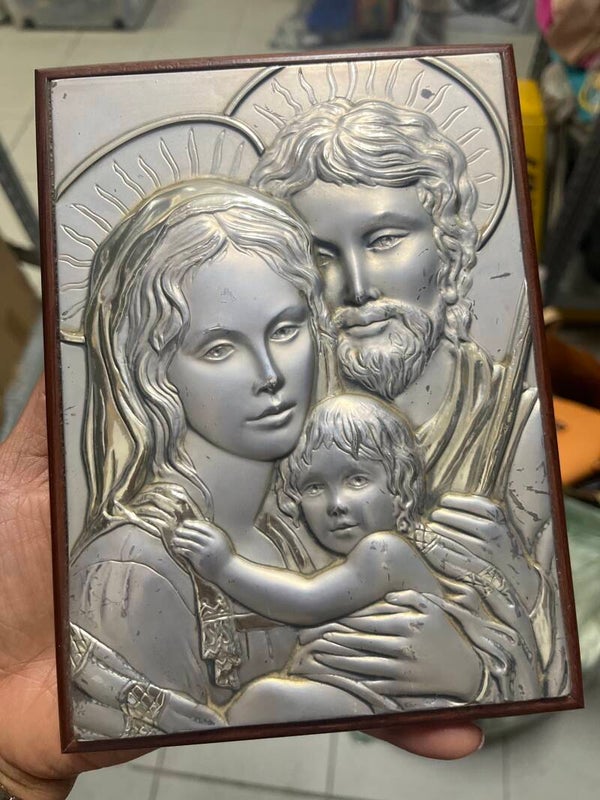 Holy Family plaque- Religious ***