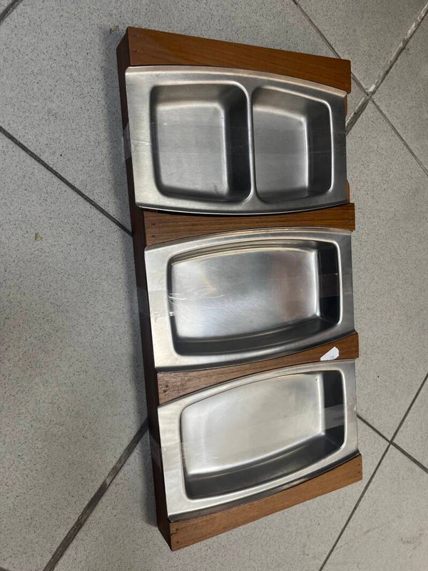 Stainless  serving tray - Supplies ***