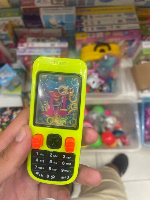 phone shaped water rings game - toys*