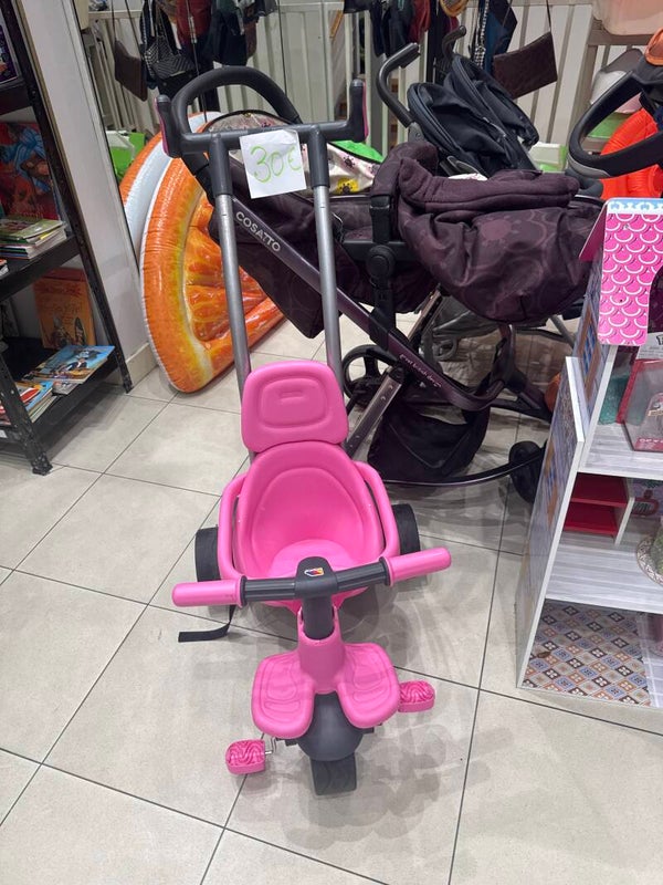 Pink Satto Toddler Tricycle - Babies
