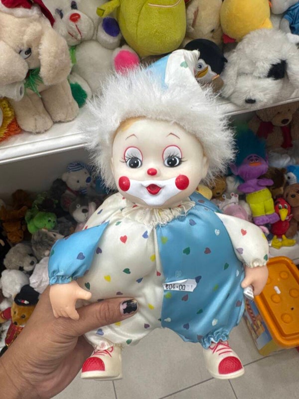Ceramic Face clown Toys-Toys***