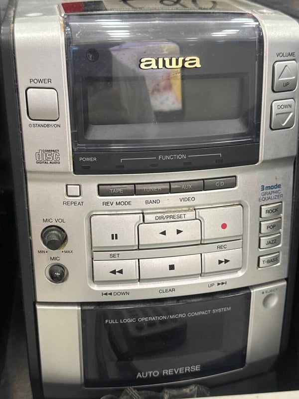 Aiwa LCX-330 Micro Hi-Fi Stereo System - Music