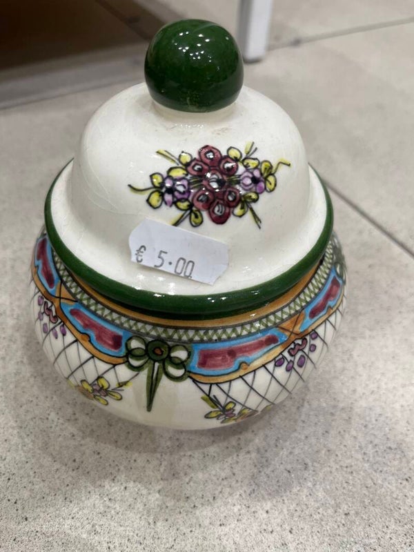 Ceramic Sugar Bowl-Supplies***