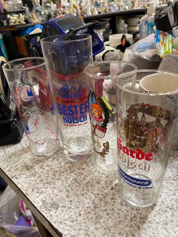 Collectible Glasses - €3 Each