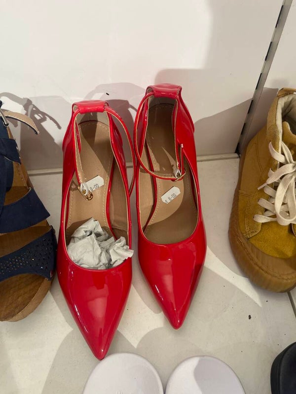 Red Women High heels - size 39*
