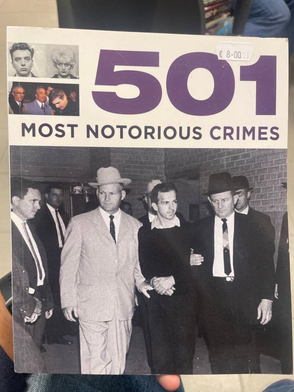 501 Most Notorious Crimes - Books