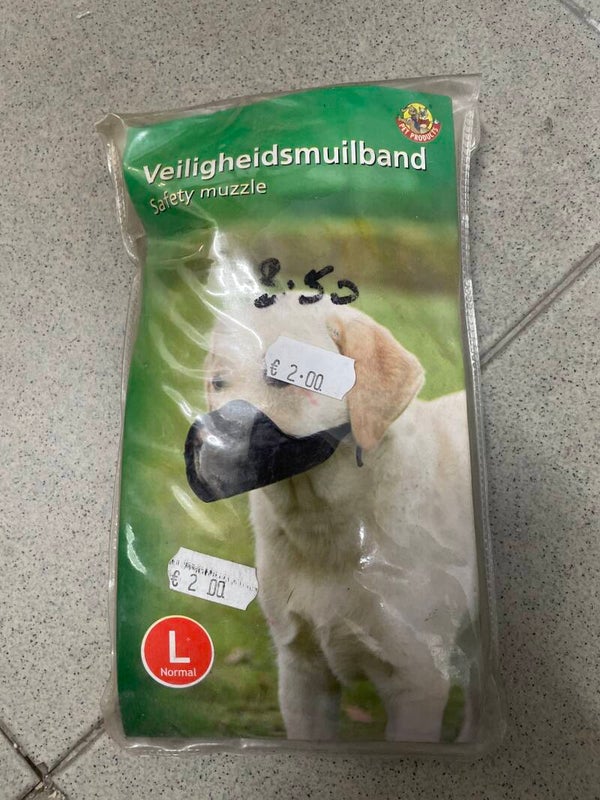 Beeztees Safety Muzzle - Size L - Pets