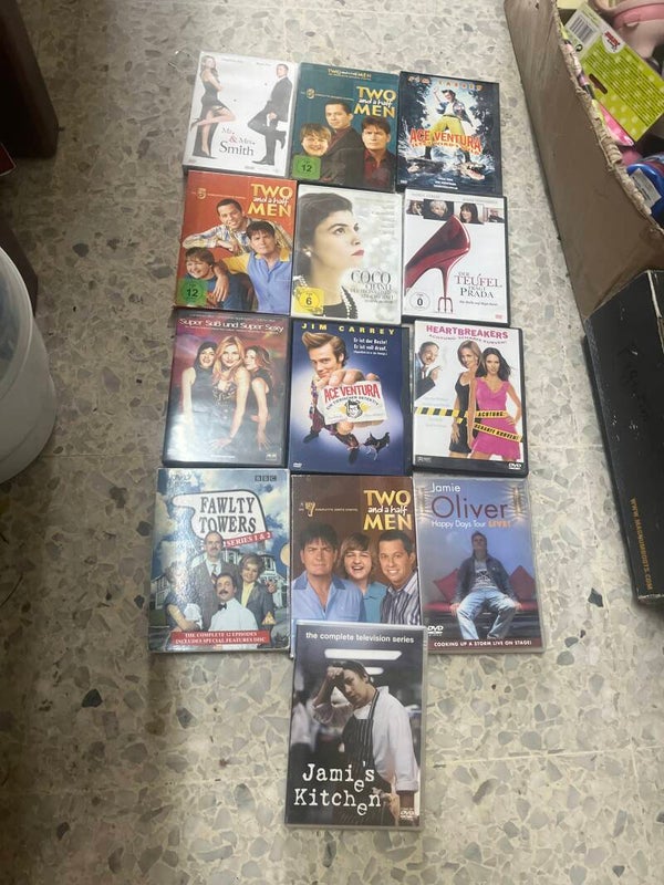 Movie CD’s original 1 euro each