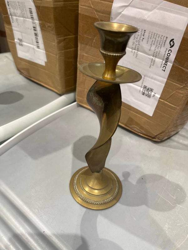 Brass Candle Holder-Brass***