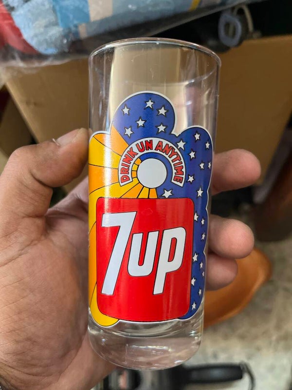 7UP Glass - Collectible
