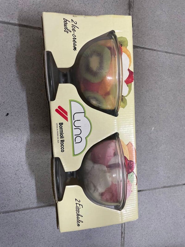 2 Ice Cream Bowls - Supplies