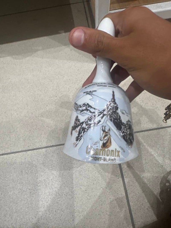 Chamonix Mont Blanc souvenir bell - Decor*