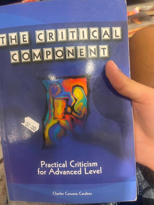 The  critical component - Books*