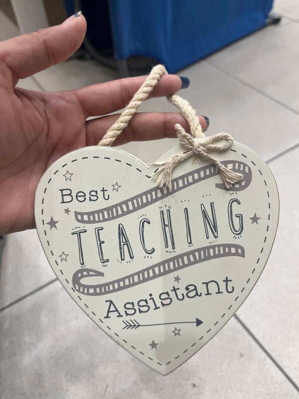 heart-shaped hanging plaque-Decor*