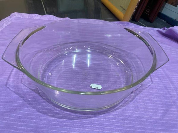 Clear Glass Mixing Bowl - Supplies