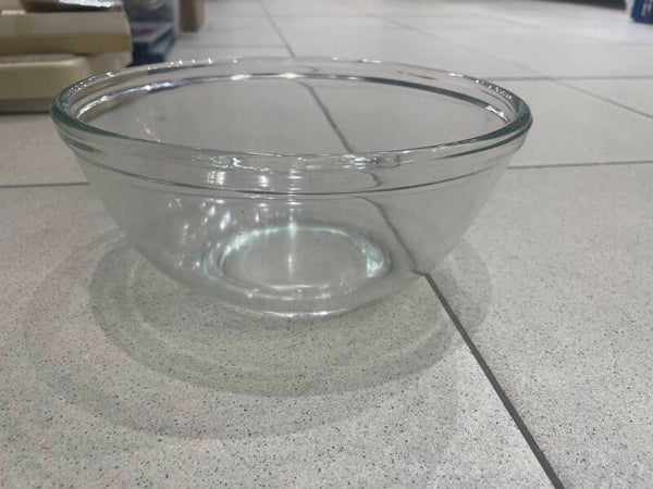 Pyrex clear Glass Bowl- Supplies ***