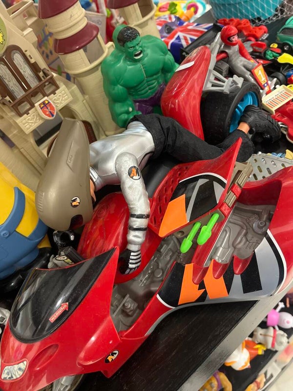 Action Man Racer Motor Bike - Retro Toys