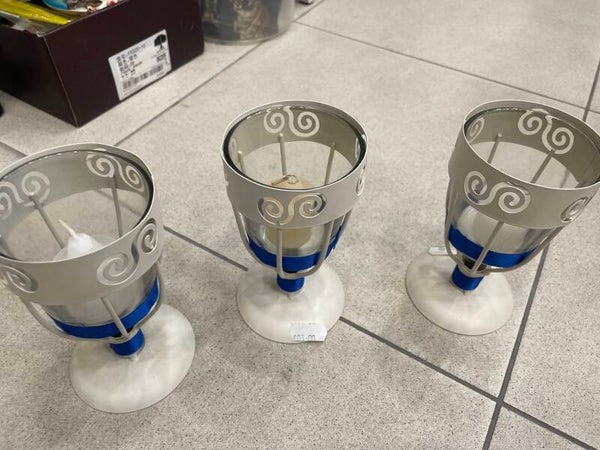 Candle holder- Candles ***