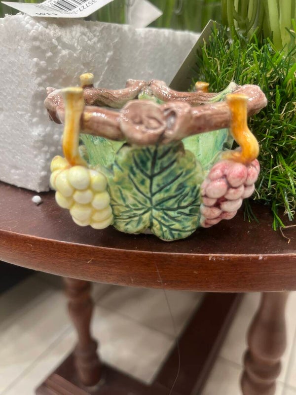 Porcelain Miniature Planter - Decor**