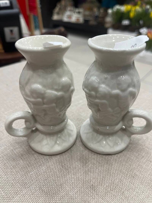 Porcelain Candle Holders - €2 Each - Candles