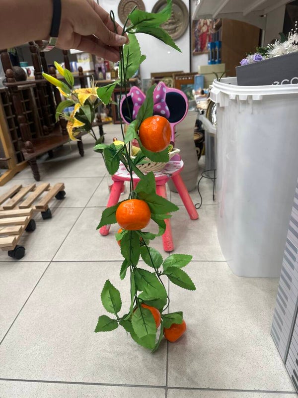 Artificial Orange Hanging Garlands-Decor***