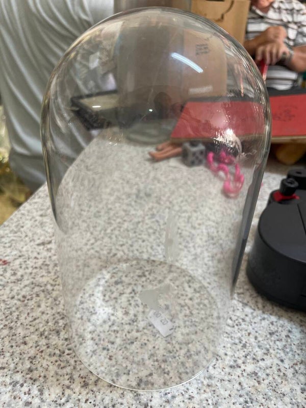 Glass Bulb for Statues or Ganutell - Crafts - Supplies