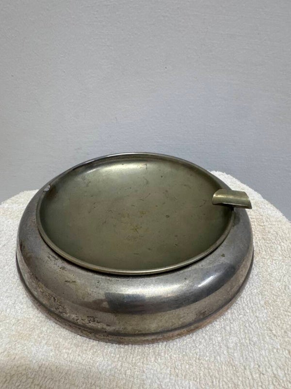 Zinc Ashtray With Base - Ashtrays*