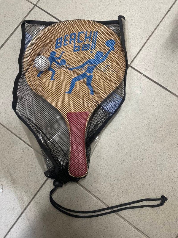 wooden paddle ball set- Games ***