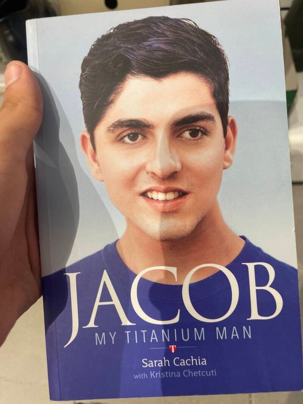 Jacob My titanium man - books*
