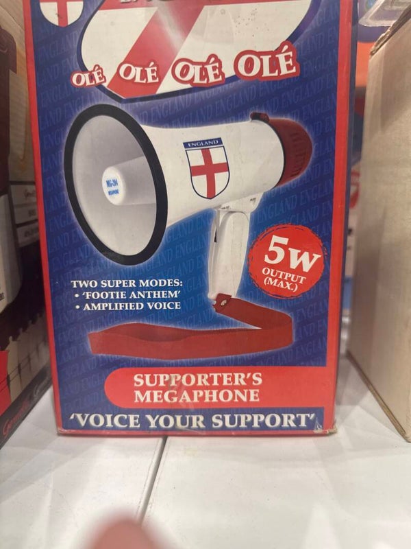 UK supporters Megaphone - Electric*