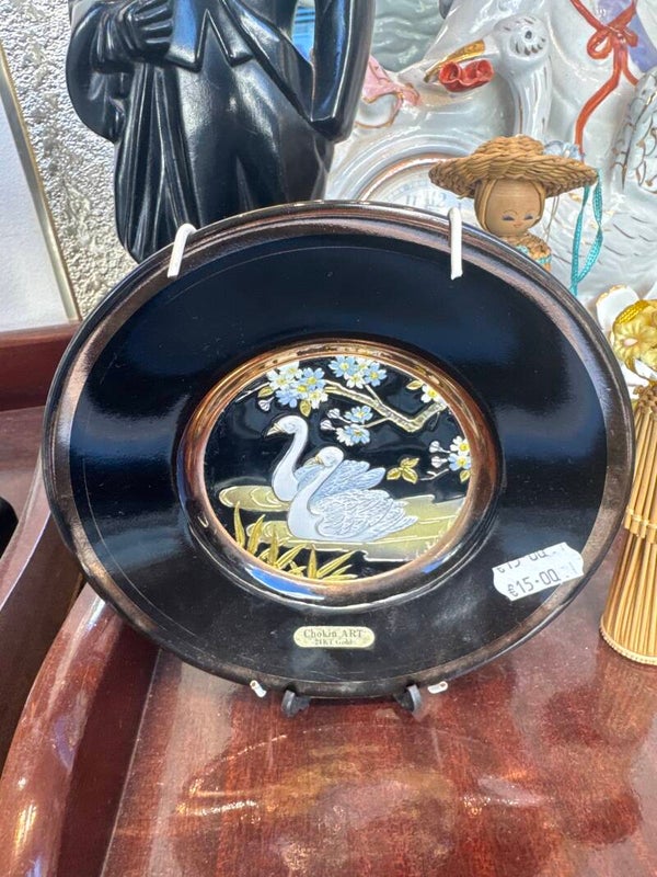 Decorative 24KT Gold Plate-Decor***