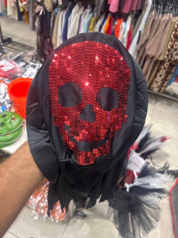 Halloween Glitter Mask - Boys*