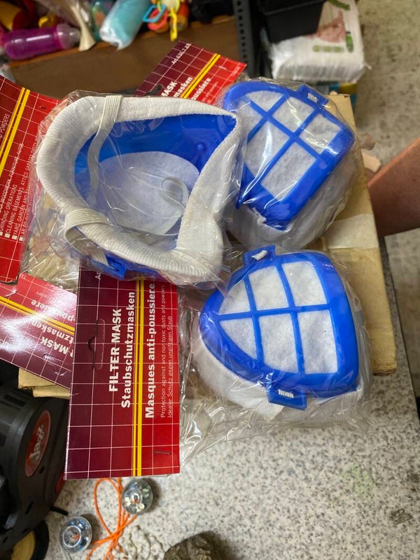 Sanding Masks - €1 Each - Supplies