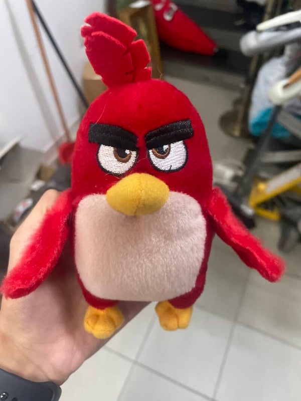Red Angry bird soft toy - Toys*