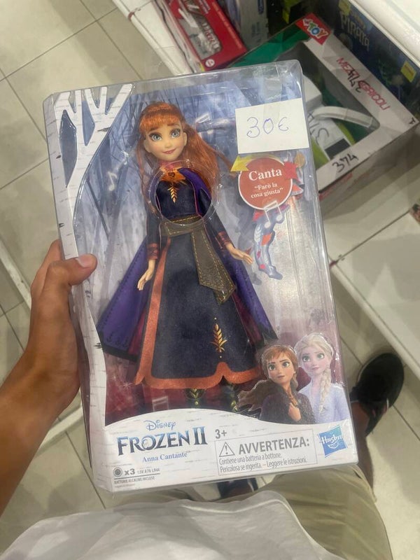 Frozen Anna doll - toys*