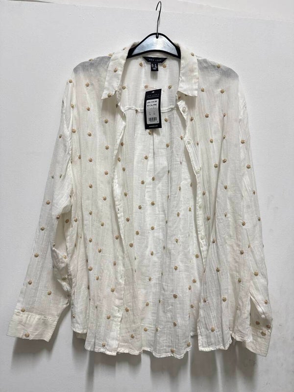 Women New Look Shirt - Size 16