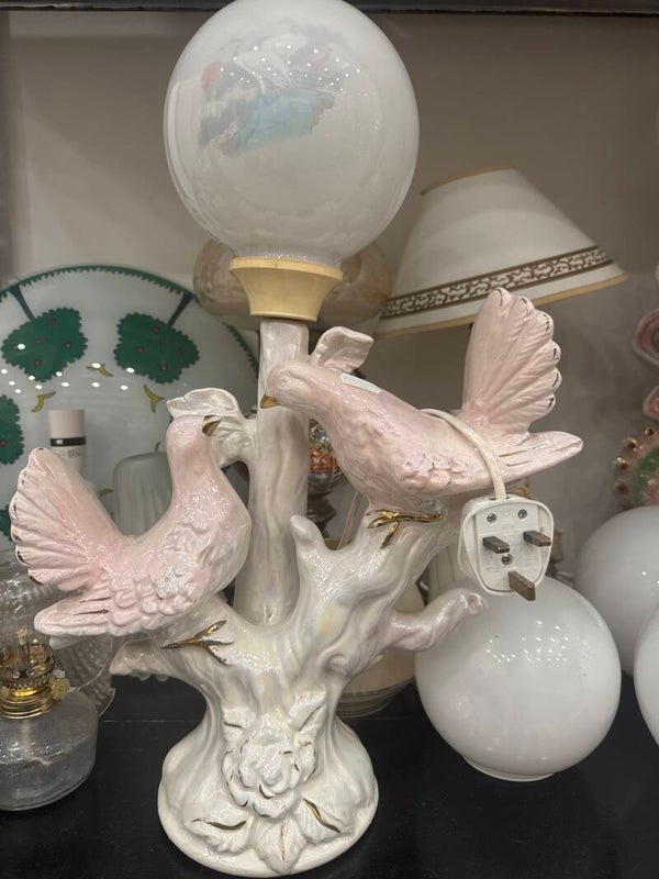 Vintage Ceramic Table Lamp - Decor*