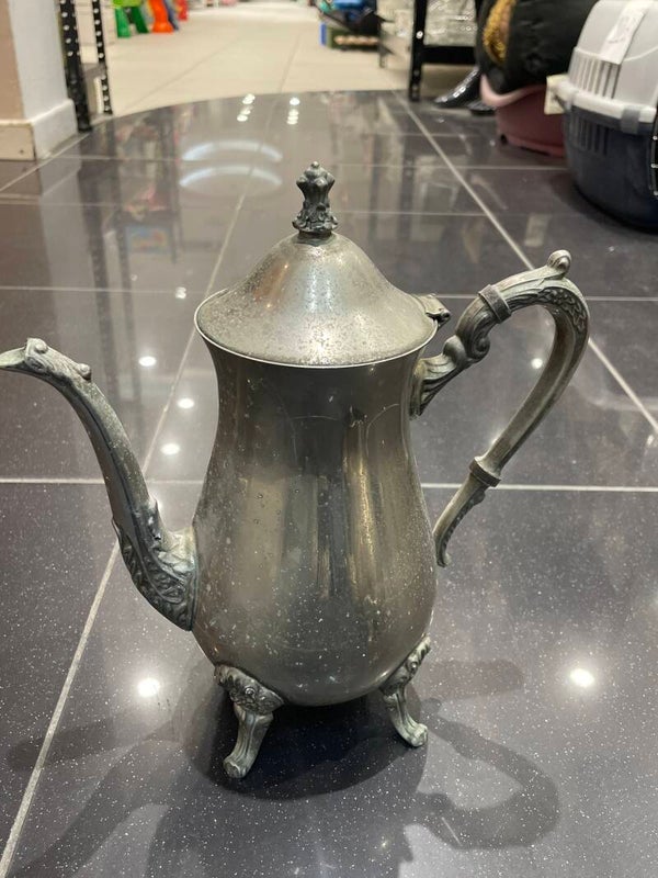Vintage silver plated teapot- Supplies ***