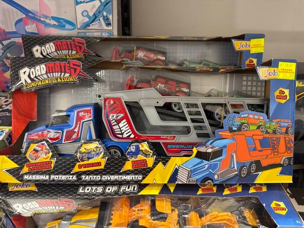 Vehicle Carrier Trucks with Two Cars- Toys***