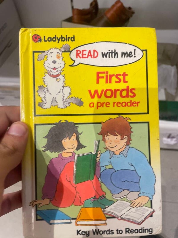 First words a pre reader - books*