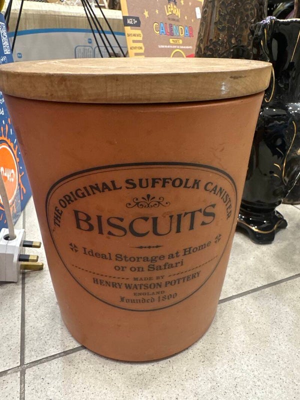 The Original Suffolk Canister" for biscuits-Supplies***