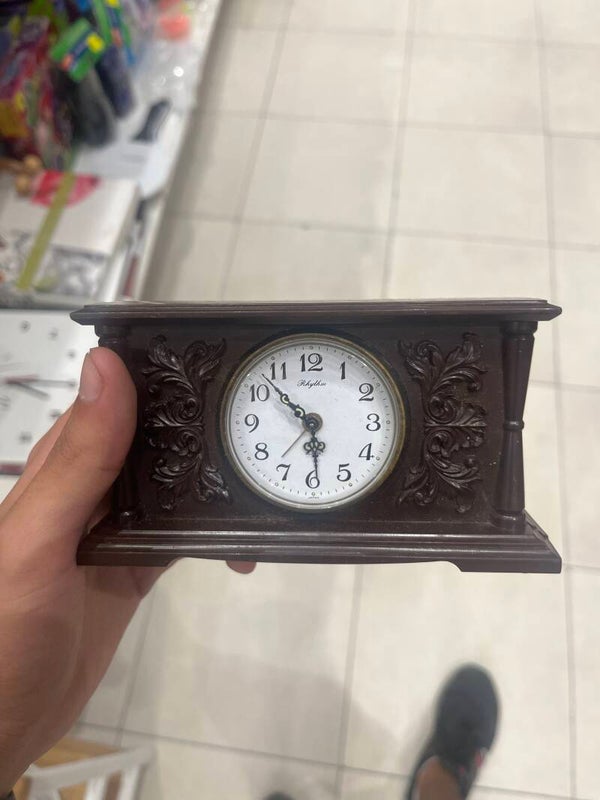 resin desk mantel clock - Decor*