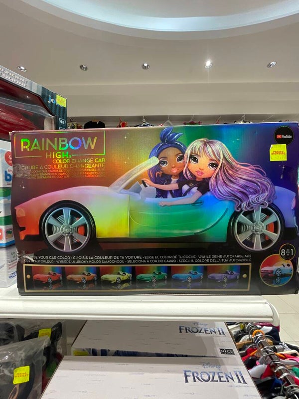 Rainbow High Color Change Car - Toys